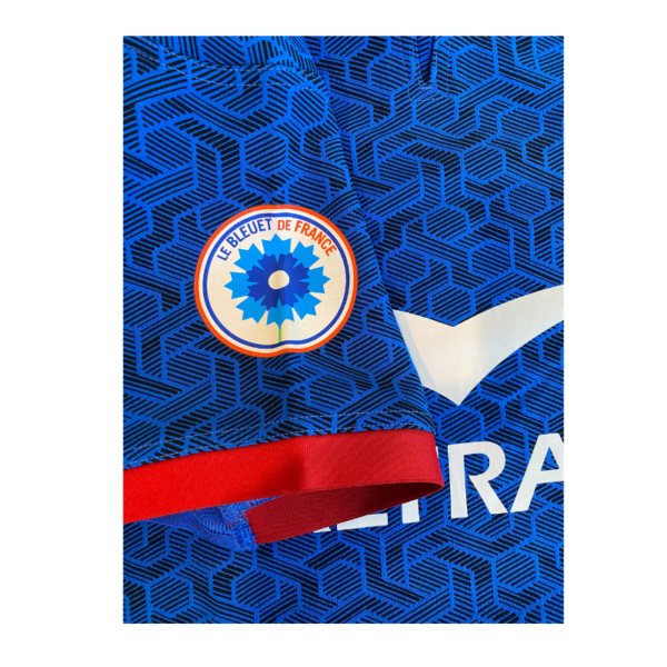 2018 France Player Issue Jersey with GPS - Image 4