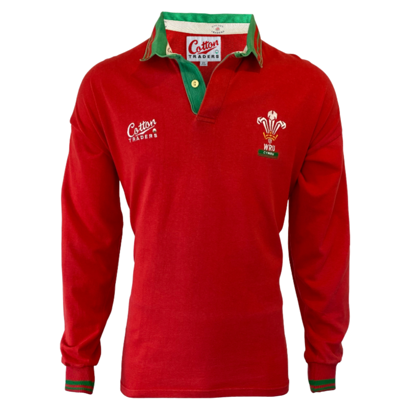 1992 Wales Long Sleeve Jersey