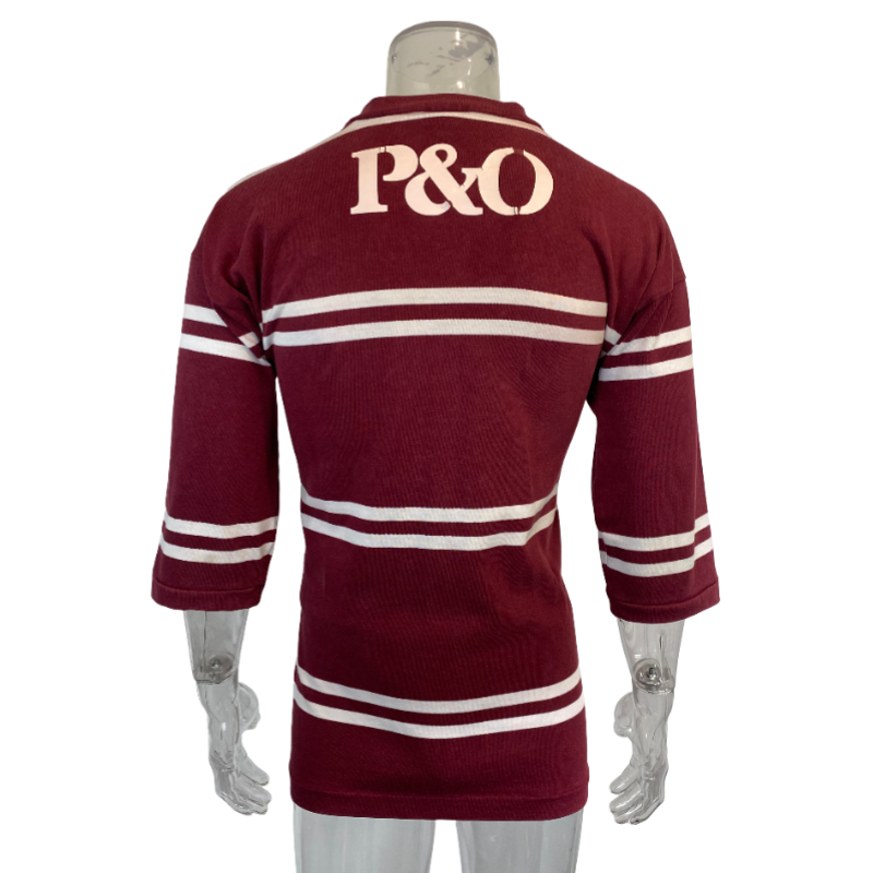 Back of 1990 Manly NRL jersey