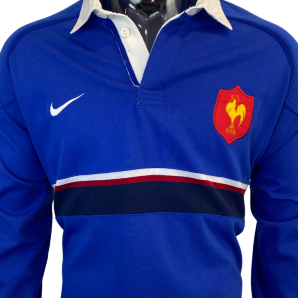1999 France Long Sleeve Jersey - Image 3
