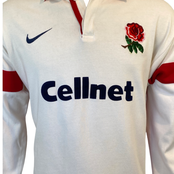 1997 England Long Sleeve Jersey - Image 2