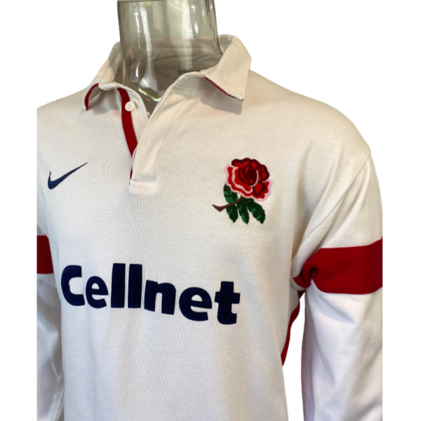 1997 England Long Sleeve Jersey - Image 3