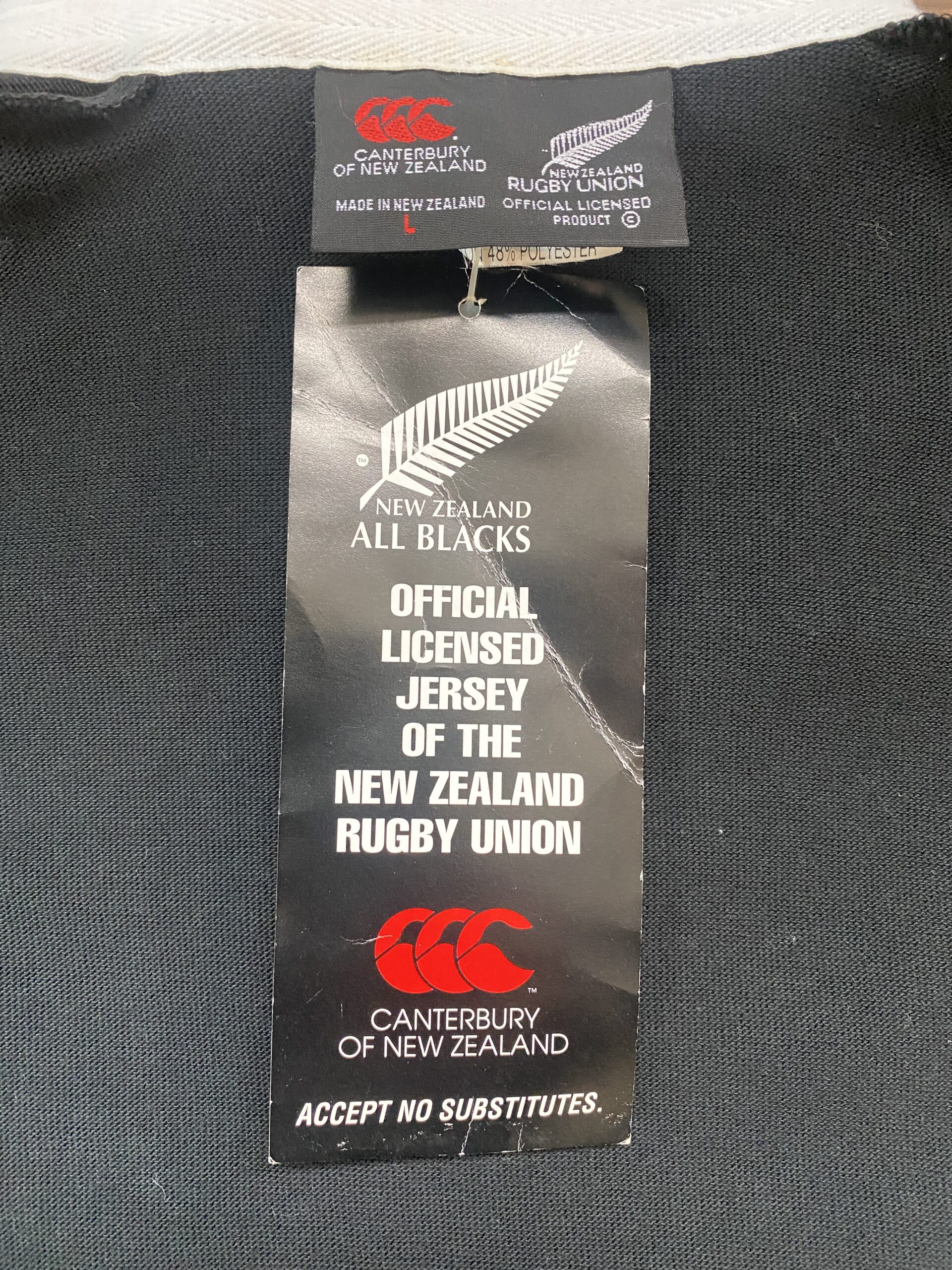 1994 All Blacks Steinlager with Tags - Image 5