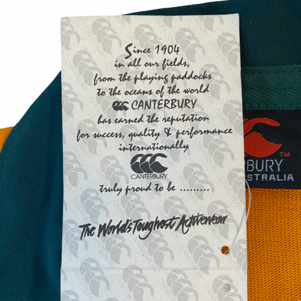 1992 Wallabies Jersey with Tags - Image 6