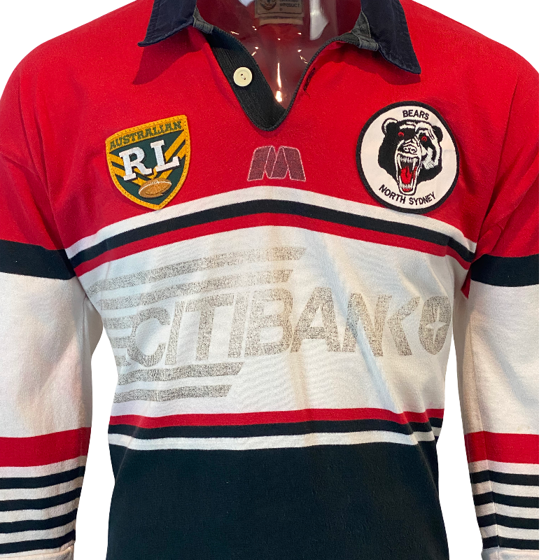 1995 North Sydney Bears Jersey - Image 2