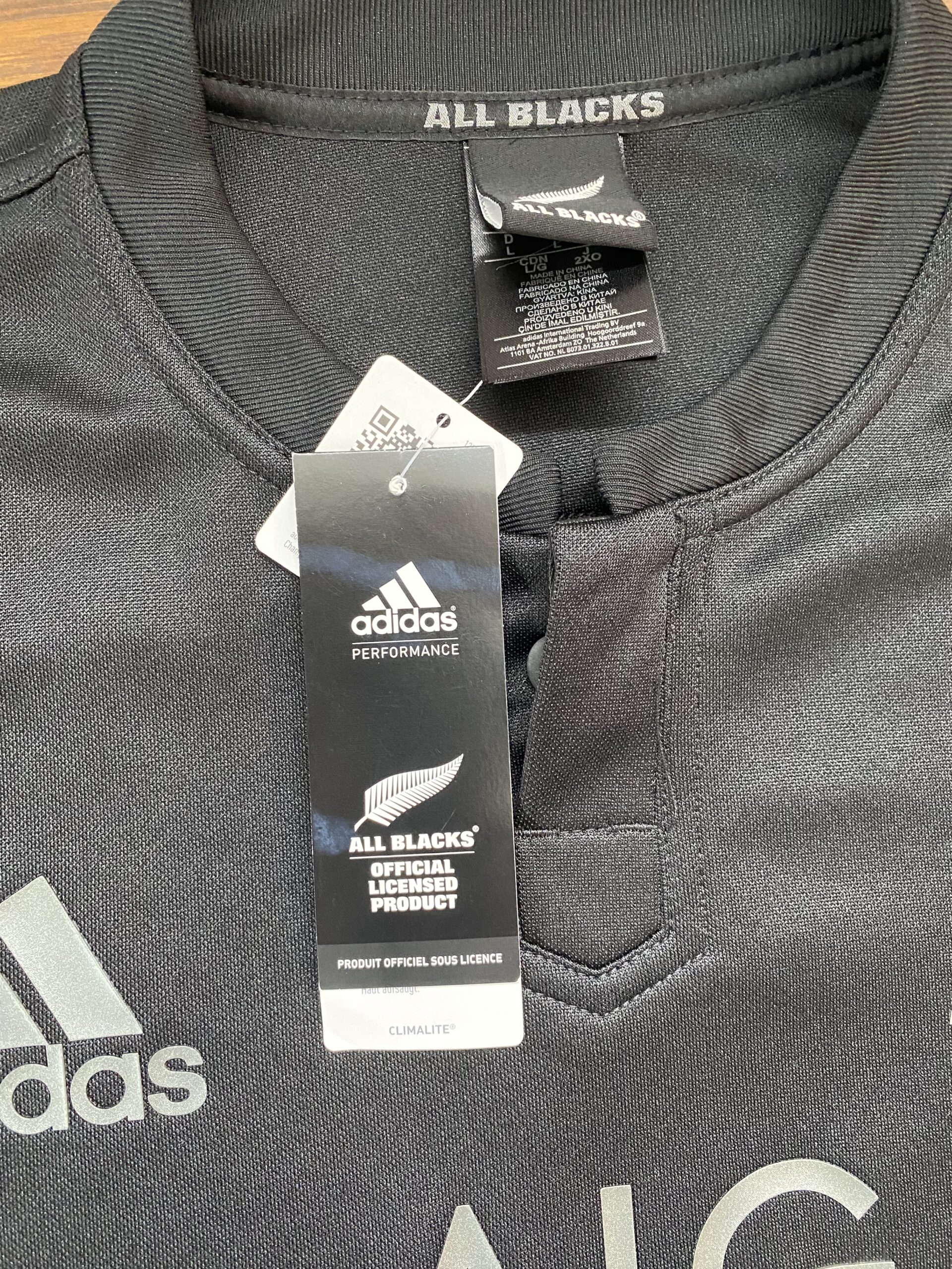 2015 All Blacks Jersey with Tags - Image 6