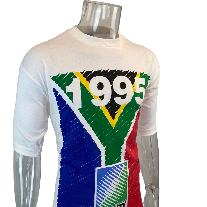 1995 South Africa World Cup T-shirt with Tags - Image 4