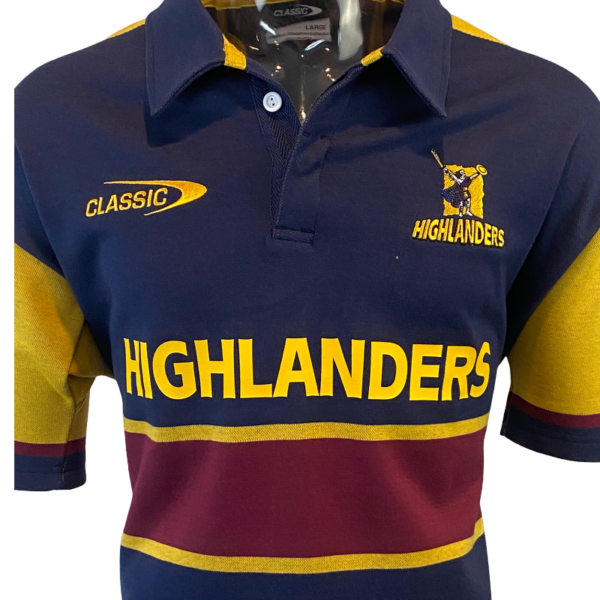 2026 Highlanders Heritage Training Jersey (XL) - Classic Rugby