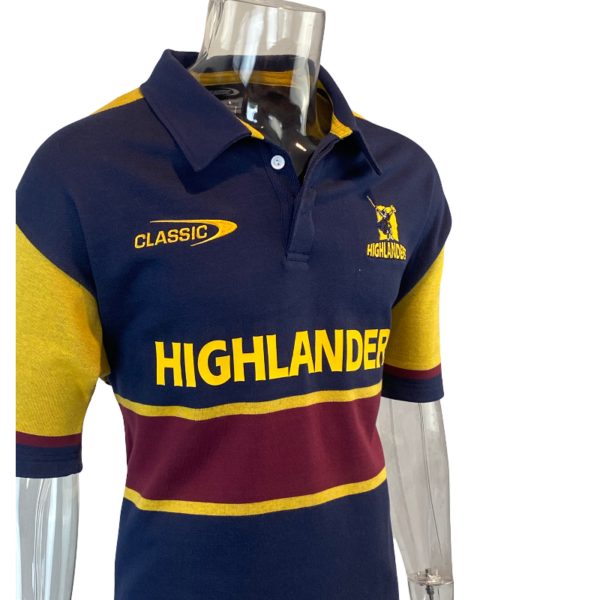 2026 Highlanders Heritage Training Jersey (XL) - Classic Rugby