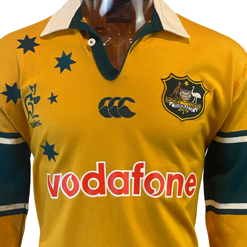 2001 Wallabies Long Sleeve Jersey with Tags - Image 2