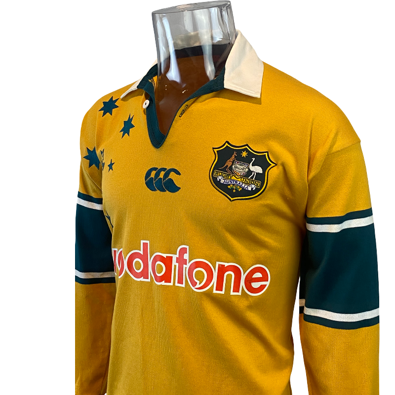 2001 Wallabies Long Sleeve Jersey with Tags - Image 3