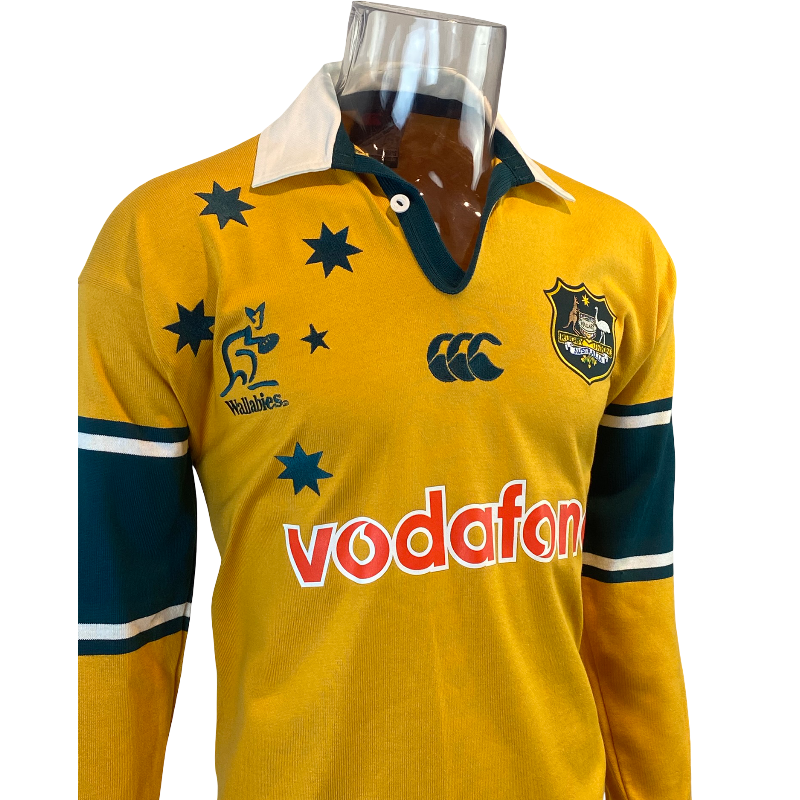 2001 Wallabies Long Sleeve Jersey with Tags - Image 4