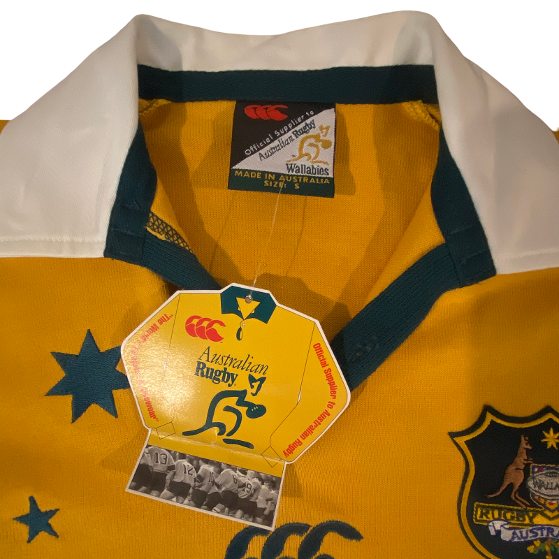 2001 Wallabies Long Sleeve Jersey with Tags - Image 6