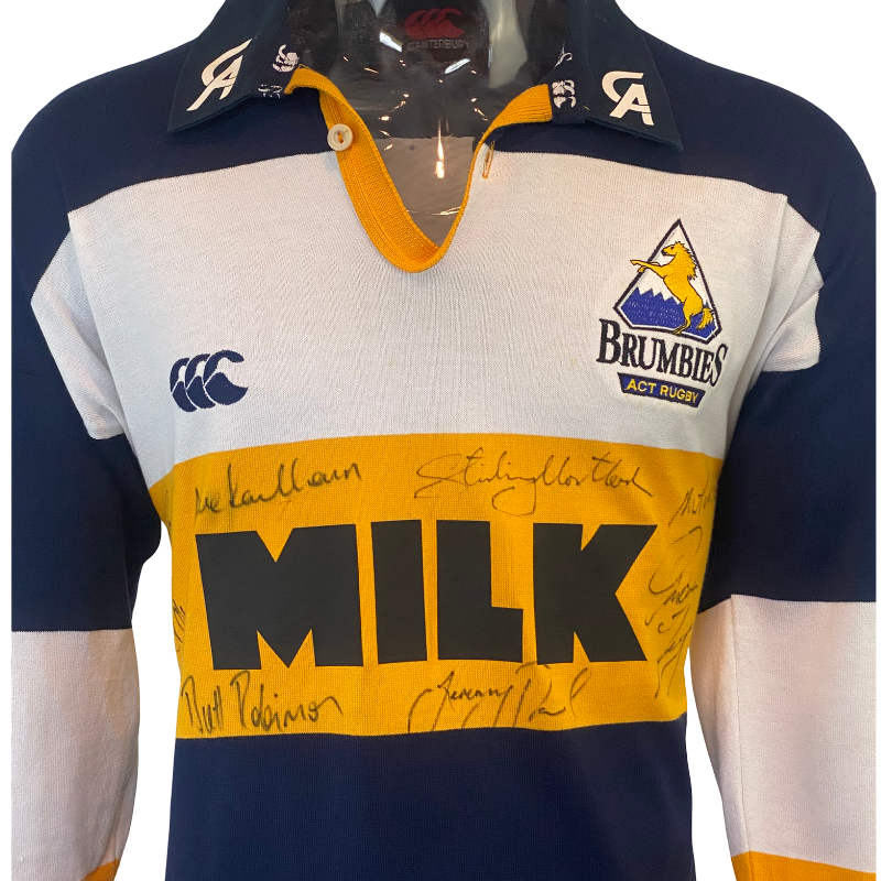 1998 ACT Brumbies Signed Jersey with Tags - Image 2