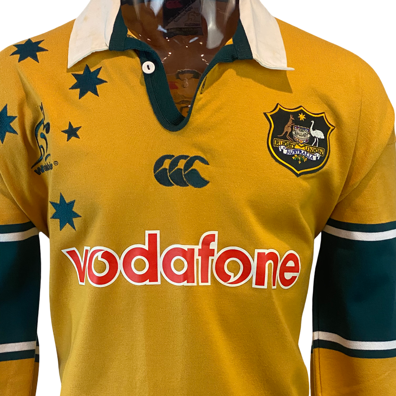 2001 Wallabies Long Sleeve Jersey with Tags - Image 2