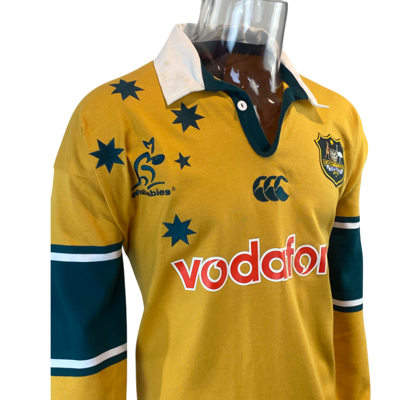 2001 Wallabies Long Sleeve Jersey with Tags - Image 3