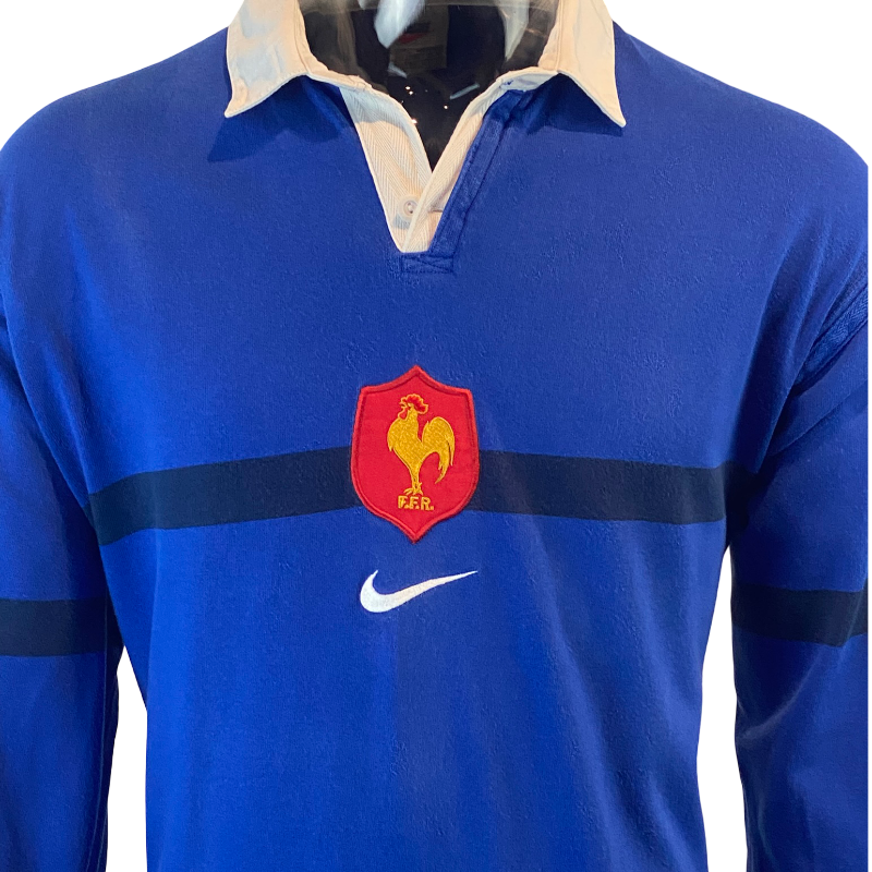 1998 France Long Sleeve Jersey - Image 2