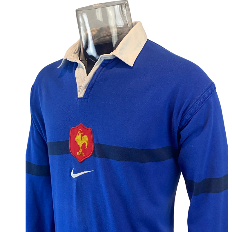 1998 France Long Sleeve Jersey - Image 3