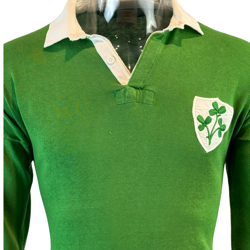 1990 Ireland (Umbro) Long Sleeve Jersey - Image 2