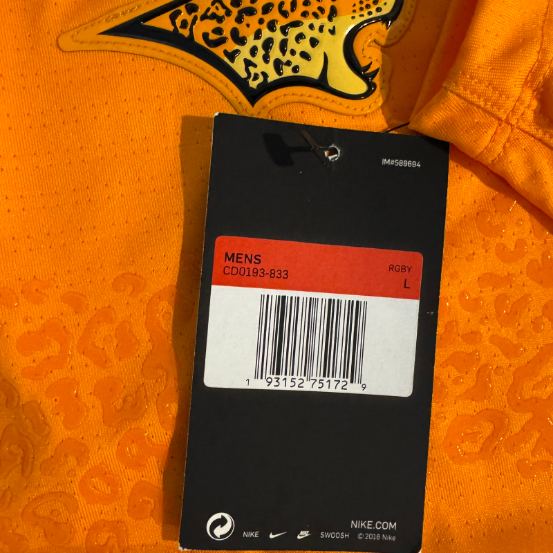 2020 Jaguares Players Spec Alternate Jersey with Tags (Last ever Jersey) - Image 8