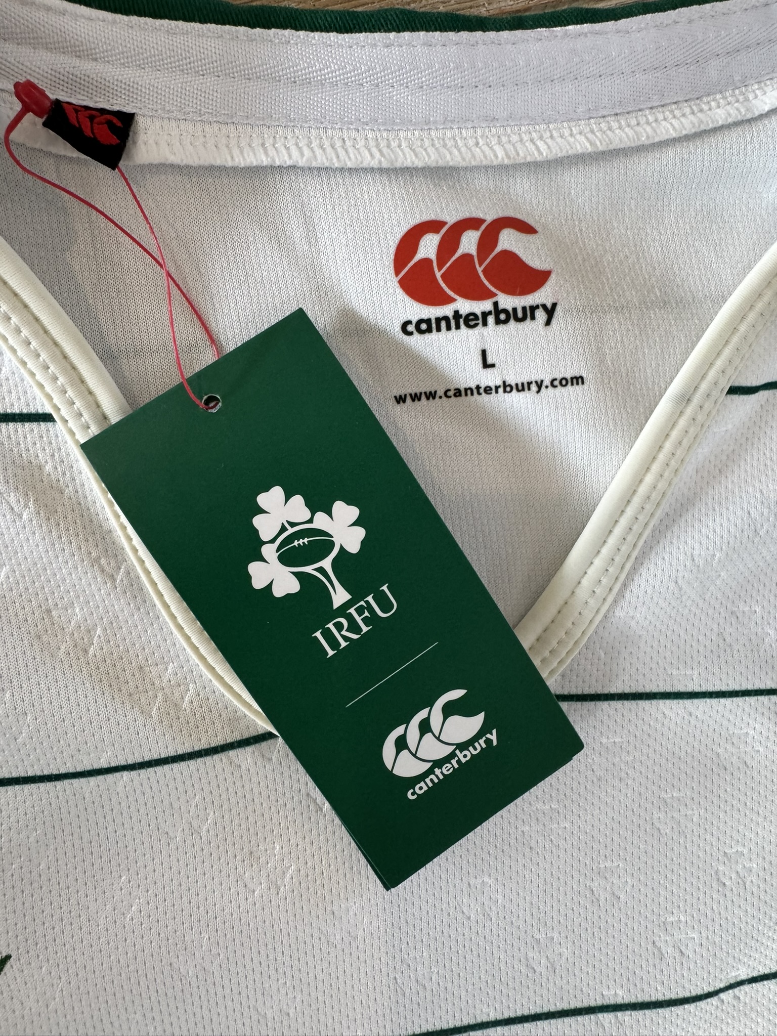 2014 Ireland Alternate Jersey with Tags - Image 7