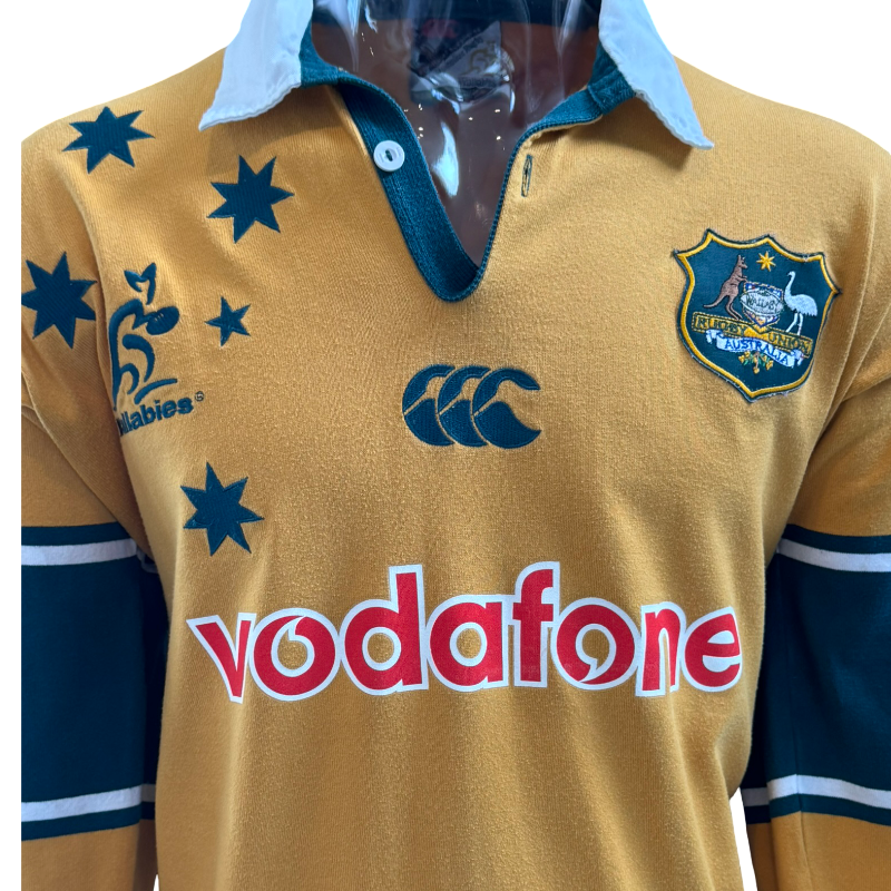 2001 Wallabies Long Sleeve Jersey (Size Large) - Image 2