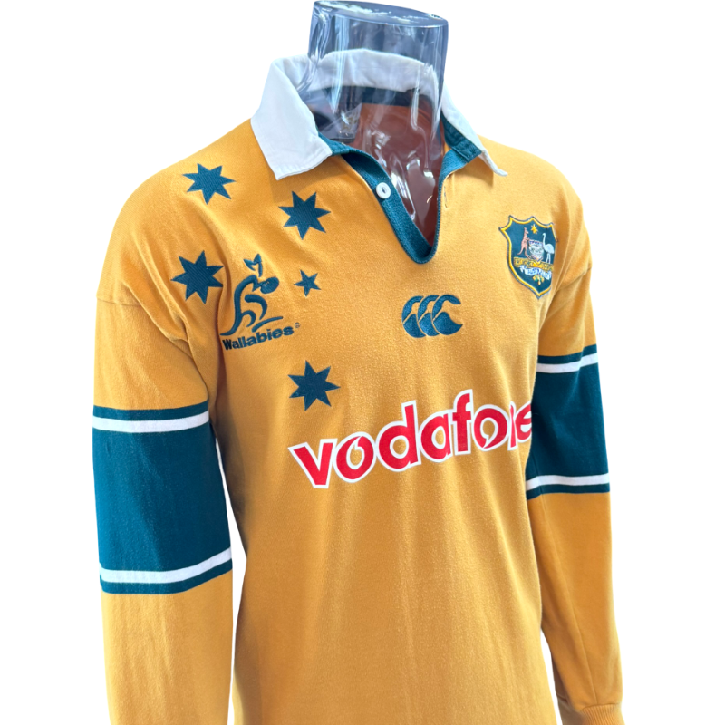 2001 Wallabies Long Sleeve Jersey (Size Large) - Image 4