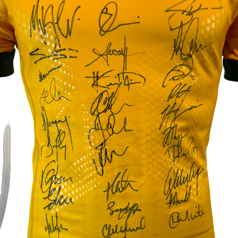2019 Wallabies World Cup Fully Signed Jersey with Tags - Image 6