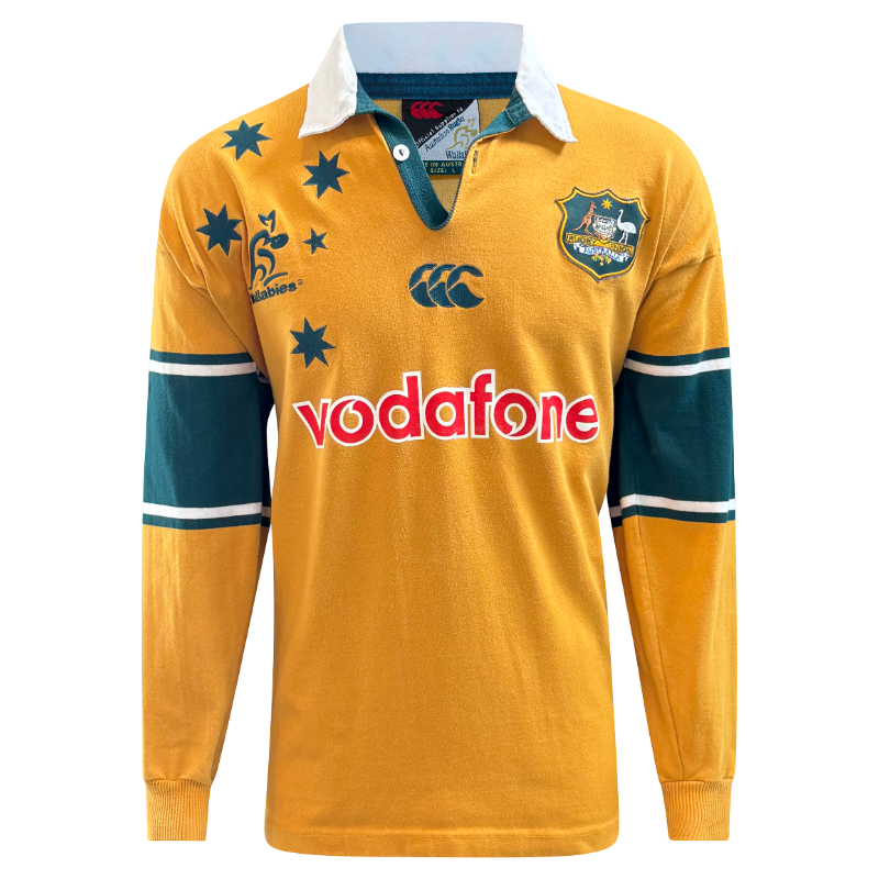 2001 Wallabies Long Sleeve Jersey (Size Large)