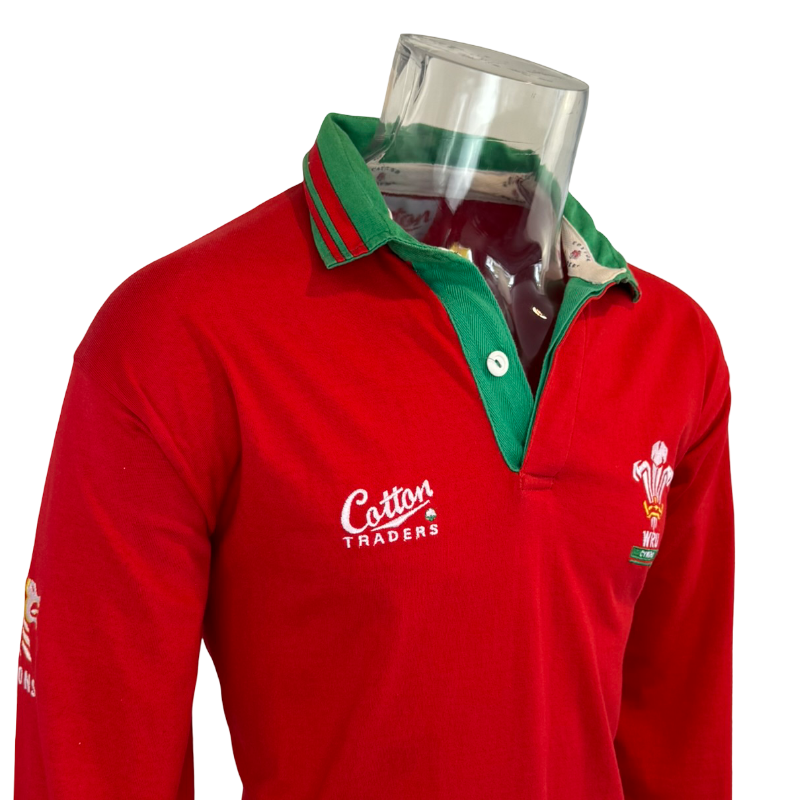 1992 Wales Long Sleeve Jersey - Image 4