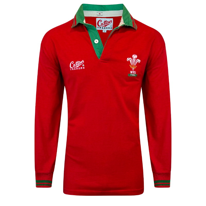 1992 Wales Long Sleeve Jersey
